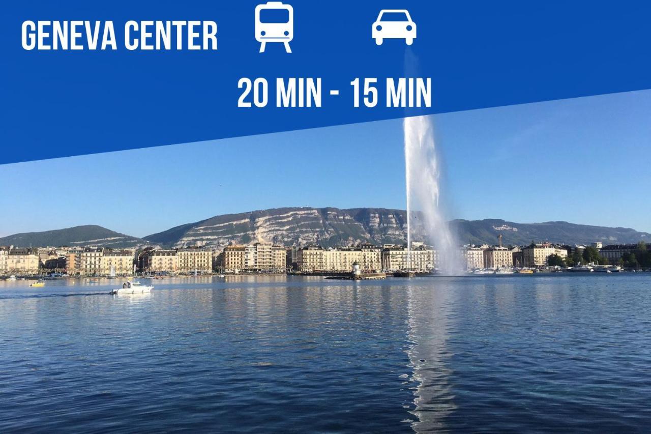 Lac-Montagne-Leman-Geneva, Garage, Tram Annemasse Exteriör bild